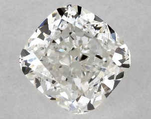 GIA 0.50 Carat H-VVS2 Ideal Cut Cushion Modified Diamond